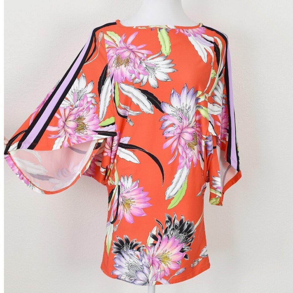 Trina Turk Shangri La Floral Tunic Swim Cover-Up - XS - Picture 2 of 9